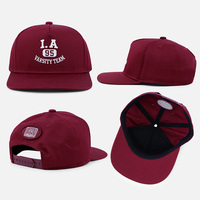Fabricant OEM ODM Casquette de baseball snapback 5 panneaux profilé structuré à visière plate pour équipes sportives, avec logo 3D en relief personnalisé, qualité premium