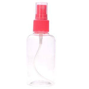 Transparent PET Spray Bottle 30ml 50ml 100ml Cosmetic Pump Sprayer For Toner Cylinder Shape With Spray Head - Product Image 4