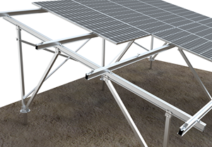 Panneau de montage à énergie solaire Système de vis au sol Structure de support de panneau solaire au sol Système de montage solaire efficace - Product Image 2