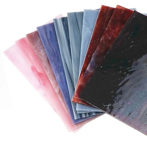 Meilleure vente, décoration <span class=keywords><strong>intérieure</strong></span> de bâtiment, épaisseur de 3mm, couleur mélangée, Texture Opaque, feuille de <span class=keywords><strong>vitrail</strong></span> - Product Image 1