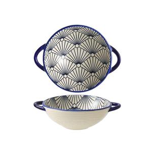 Tazón de Cerámica con Dos Asas de 20-20.9 cm, Apto para Lavavajillas y Microondas, para Uso Doméstico - Product Image 5