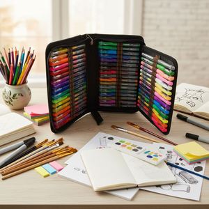 Juego de Bolígrafos de Gel con Purpurina de 60/100 Colores Económicos para Libros de Colorear para Adultos, Diarios, Dibujo, Garabatos, Marcadores de Arte - Product Image 4