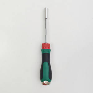 Tournevis multifonction 6 en 1 avec cliquet et embouts, système métrique, acier au chrome-vanadium, magnétique, qualité bricolage - Product Image 2