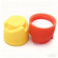 Bouchon à vis couronne en plastique PE de 30 mm pour bouteilles de 100 ml, avec distributeur de poudre de matcha de qualité alimentaire, pour bouteilles de 38 mm