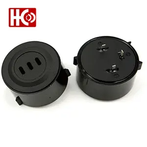 Hpb5029 50mm * 29mm 12V 24V DC 100dB Single Tone 3 pins thông tin phản hồi đĩa Piezo buzzer Decibel cao áp điện Siren