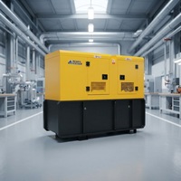 Generador Diésel Silencioso de 30kW/50kW, Resistente a la Lluvia, con Tanque de Combustible Grande, Arranque Automático ATS, Fuente de Energía de Reserva
