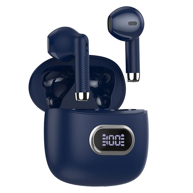 Custom TWS BT 5.3 Wireless Earbuds IPX4 Waterproof ANC Mics Digital Display JL Chipset Hi-Fi Sound