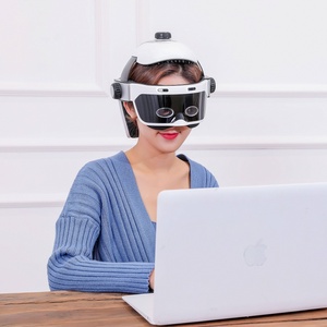 Nouveau masseur électrique sans fil pour la tête, couleur personnalisée, double vibration, chauffage et pression d'air pour une relaxation profonde - Product Image 3
