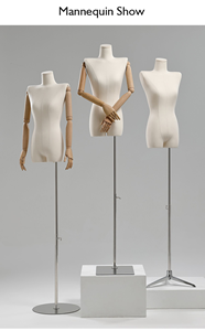 Mannequins en tissu plastique, 5 pièces, dentelle <span class=keywords><strong>de</strong></span> lin, affichage bon marché à vendre - Product Image 2