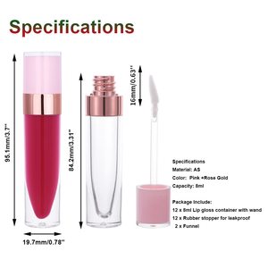 Juego de Delineador de Labios Cremoso Vegano y Brillo Labial al por Mayor, Marca Privada - Product Image 3