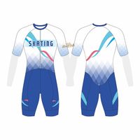 Combinaison de patinage à vitesse personnalisée unisexe adulte et enfant, sublimation, séchage rapide, compression, combinaison de course pour roller, logo OEM