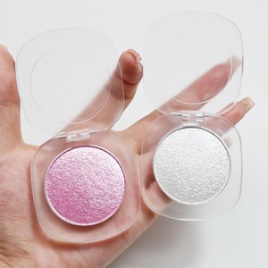 <span class=keywords><strong>Bronzer</strong></span> et illuminateur pressés personnalisés avec logo pour le visage, sans logo, illuminateur scintillant, texture crème poudrée, maquillage pour le visage - Product Image 5
