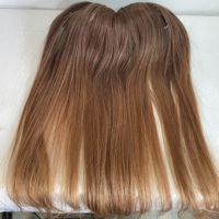 Nouvelles pinces à cheveux style pieuvre couleur ombrée 4 # /30 #   Extensions de cheveux humains 6D, cheveux humains fabriqués à la machine