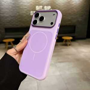 Funda Magnética <span class=keywords><strong>de</strong></span> Silicona UNIGRACE con Anillo Metálico para Cámara y Botones, Carga Inalámbrica para <span class=keywords><strong>iPhone</strong></span> 17 Pro Max, 16, 15, 13 Pro - Product Image 2