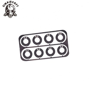 24 piezas de cuñas de acero inoxidable de súper precisión para ajuste de holgura de juego de engranajes de caja de cambios para accesorios de caza - Product Image 2