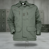 Veste Militaire F1 Tactique Française Classique en Coton Satiné