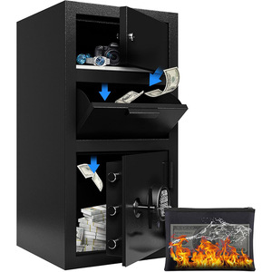 صندوق تخزين متعدد الطبقات من الفولاذ بالكامل، آمن ومضاد للسرقة، يعمل بالعملة المعدنية، للاستخدام التجاري عبر الحدود بين أوروبا وأمريكا على موقع إيباي، مناسب للشركات - Product Image 1