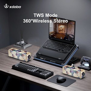 רמקול XDOBO BMTL World נייד חיצוני תומך בכרטיסים, רמקול מחשב קטן באיכות גבוהה - Product Image 4
