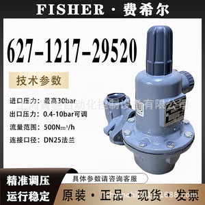 Vanne de réduction de pression Fisher 627 627-1217-29520 DN50 Type diaphragme à ressort Application vapeur - Product Image 5