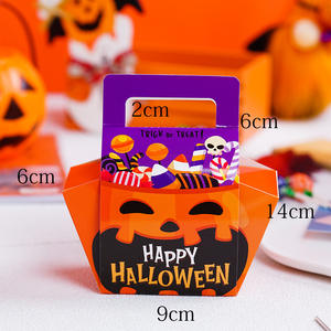 Cajas de papel duraderas para dulces de Halloween, suministros de regalo de fiesta, dulces y dulces - Product Image 2