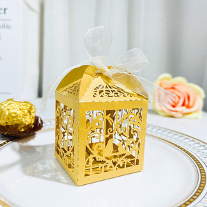 งานแต่งงานรักกล่องขนมกลวงยุโรปงานแต่งงานF ErreroนกPearlescentกล่องกล่องขนม - Product Image 5