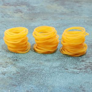 100 Pcs Nhỏ Ban Nhạc Cao Su 25Mm Đàn Hồi Co Giãn Ban Nhạc Cho Tiền Mặt Hóa đơn Văn Phòng Nguồn Cung Cấp Hàng Thủ Công Tóc Quan hệ - Product Image 3