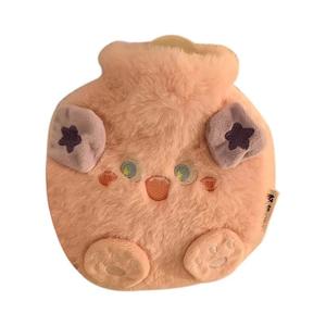 Mini <span class=keywords><strong>Bouillotte</strong></span> en PVC Haute Densité Remplissage <span class=keywords><strong>Peluche</strong></span> Mignon Dessin Animé Petit Sac d'Eau Chaude Portable Filles Sac Détachable Lavable - Product Image 5