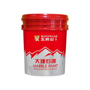 Revêtement multicolore effet marbre brillant WUFUSHAN 0,33 kg/ ㎡   <span class=keywords><strong>Peinture</strong></span> à base d'eau de qualité supérieure pour la décoration murale extérieure de la maison - Product Image 6
