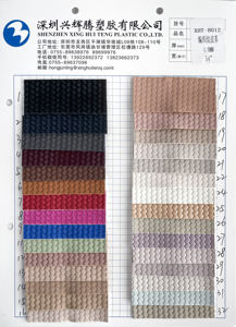 Bottes en cuir artificiel pu de couleur unie à motif tissé en relief pour hommes chaussures en cuir - Product Image 6