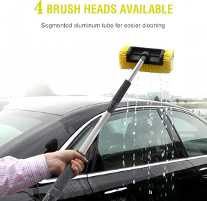 Automatic Telescopic Long Rod Water Spray <b>Brush</b> Car Windshield <b>Window</b> Glass Cleaner ABS Material Washing Tool - Product Image 3