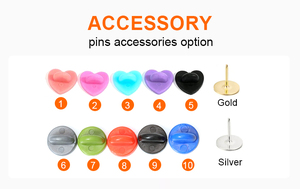 Bán Buôn Tùy Chỉnh In Acrylic Long Lanh <span class=keywords><strong>Epoxy</strong></span> Pins Dễ Thương Phim Hoạt Hình Acrylic Anime Phụ Kiện Trâm Cài Pins Huy Hiệu - Product Image 6