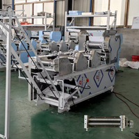 Machine automatique à fabriquer des nouilles en acier inoxydable, 7 rouleaux, laminoir électrique pour stand de nourriture, restauration, Chine