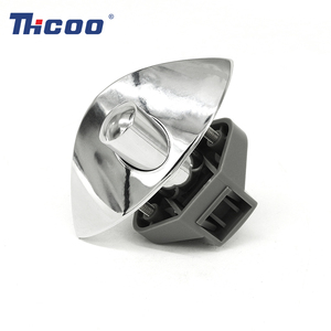 Hợp kim kẽm ngăn kéo nút chốt nửa mặt trăng Caravan Tủ Vàng đẩy nút khóa cho RV Caravan tủ - Product Image 2