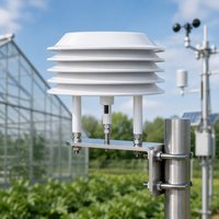 Station météo CIPPUS, boîtier à persiennes pour capteur de pression atmosphérique, température, humidité, luminosité, CO2, bruit, poussière, PM2.5
