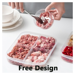 Meat Box New Transparent Seal Bag Pet Plastic Organizer <b>Refrigerator</b> Tray Food Filter Thickened Automatic Storage Box - Product Image 5