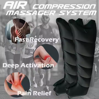 Système de récupération des jambes par compression d'air professionnel Phenitech, bottes de massage par compression pour la récupération des athlètes
