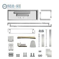 Lits muraux escamotables de taille unique de haute qualité pour lit mural pliant peu encombrant Kit de quincaillerie de bureau pour lit mural vertical