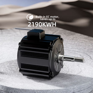 محرك مروحة فوجي مايكرو موفر للطاقة 220 فولت 1.5 كيلو واط 750 دورة في الدقيقة BLDC PMSM ECM محرك EC لمروحة تبادل الهواء في حظائر الحيوانات - Product Image 2