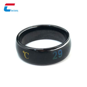 13.56mhz Newest <b>Smart</b> NFC <b>Ring</b> NTAG 216 Body Temperature NFC <b>Ring</b> - Product Image 2