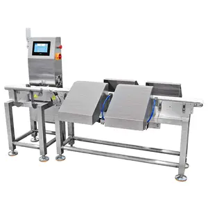 Seafood Fish Meat Poultry Fruit Vegetable Automatic Touch Screen Weighing Sorting Machine Conveyor Check Weigher Weighing Sorter