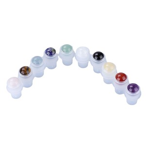 Flacon <span class=keywords><strong>de</strong></span> parfum <span class=keywords><strong>roll</strong></span>-<span class=keywords><strong>on</strong></span> <span class=keywords><strong>de</strong></span> luxe en verre <span class=keywords><strong>de</strong></span> cristal <span class=keywords><strong>de</strong></span> <span class=keywords><strong>jade</strong></span> <span class=keywords><strong>de</strong></span> 10 ml, flacon vide pour huiles essentielles avec bille en <span class=keywords><strong>pierre</strong></span> et capuchon en aluminium or rose - Product Image 4