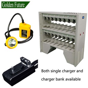 7.8Ahリチウムイオン充電式マイナーヘッドランプ地下炭鉱ヘルメットライトLEDマイニングキャップランプIP68評価 - Product Image 2