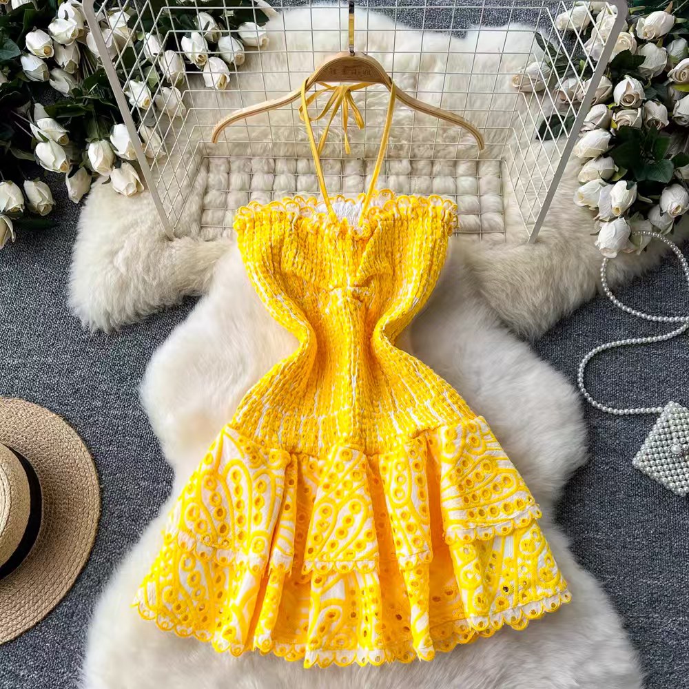 polyester summer dresses Ifnwsv Womens Summer Dresses Solid Color Dress With Side Slits Long Party Polyester Dress, Formal Evening Long Gown Pink S, Women's, Size: Small