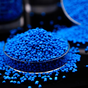 Màu xanh masterbatch nhựa màu PP thổi phim HDPE nhà sản xuất Nhà cung cấp sử dụng công nghệ - Product Image 1