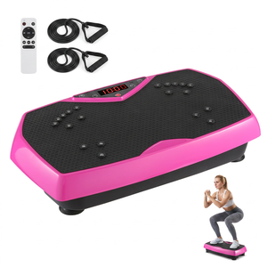 Plataforma Vibratoria Dental Rosa, Económica, Profesional, para Fitness, Máquina Vibratoria para Reducir Peso - Product Image 1