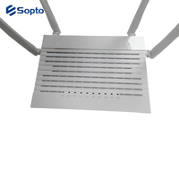 ONU XPON de Doble Banda WIFI 6, 4 Puertos Sopto 4 GE+1 POTS, WIFI 2.4G y 5G, Alta Compatibilidad con Otros OLTs, ONU GEPON
