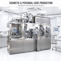 Machine de remplissage et de scellage verticale VFFS HFFS multi-voies à entraînement servo, équipement linéaire à vis sans fin pour jus, entièrement automatique 220V