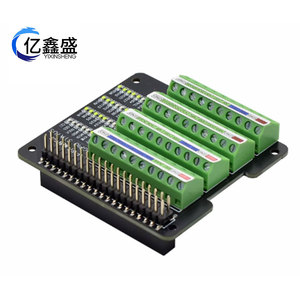 Carte d'extension GPIO Raspberry Pi 4 avec borniers et LED d'état pour l'éducation et les projets maker - Product Image 3