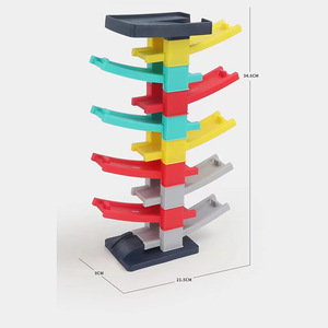 Inerzia educativa per bambini <span class=keywords><strong>Mini</strong></span> auto giocattolo scivolante scorrevole su rotaia per 2-6 anni - Product Image 4