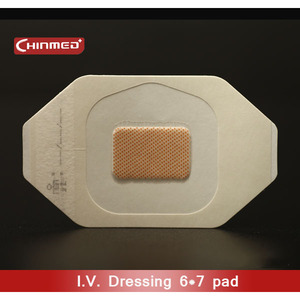 6cm * 7cm transparan <span class=keywords><strong>IV</strong></span> Cannula Fixator tahan air medis <span class=keywords><strong>IV</strong></span> perban luka - Product Image 3